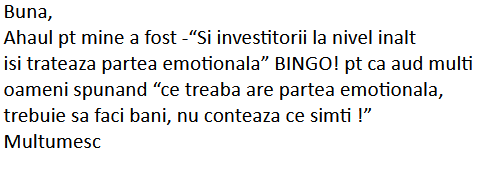 Testimonial participanți eveniment Money 360 - 18