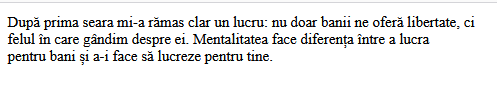 Testimonial participanți eveniment Money 360 - 24