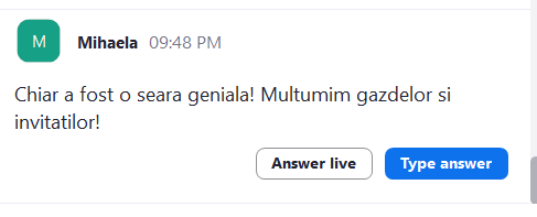 Testimonial participanți eveniment Money 360 - 28