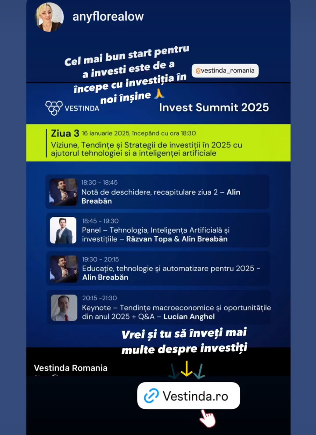 Testimonial participanți eveniment Money 360 - 30
