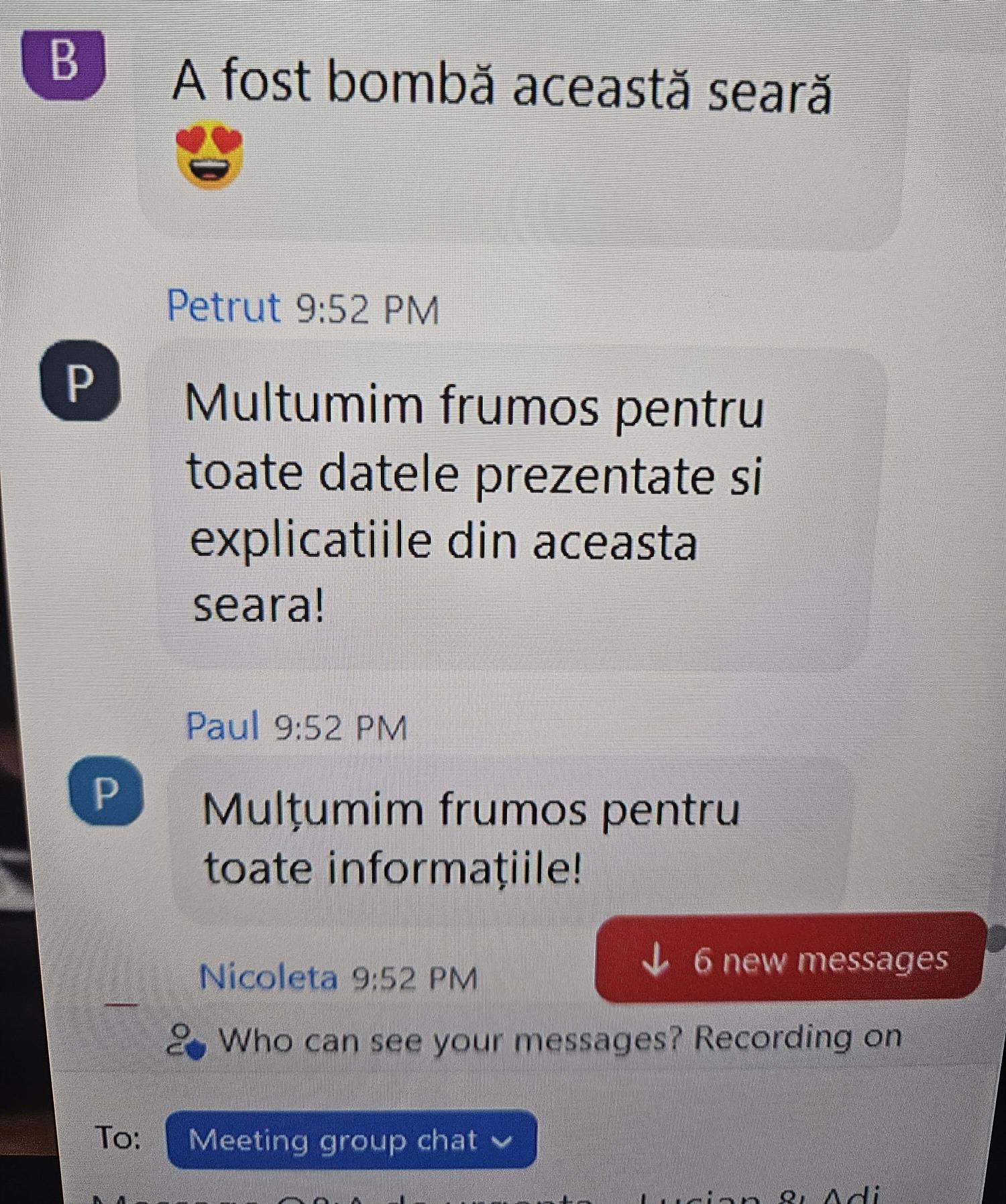 Testimonial participanți eveniment Money 360 - 7